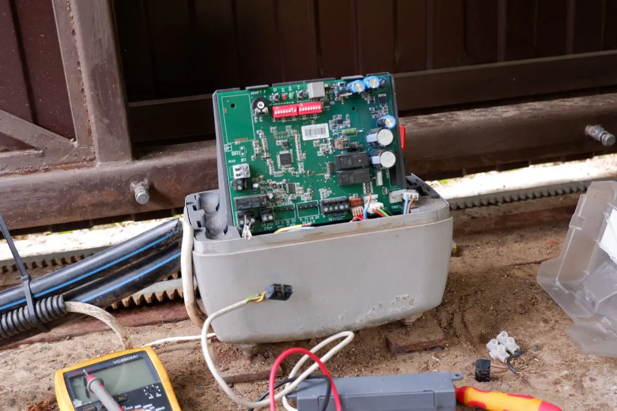 Ремонт привода откатных ворот hoermann linematic